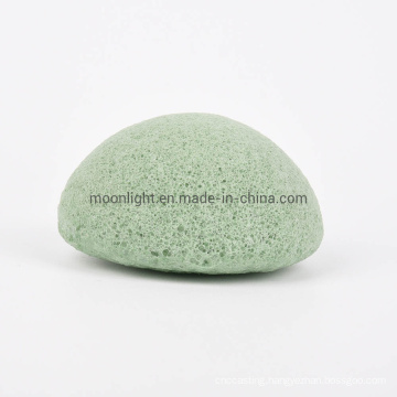 Green Tea Konjac Sponge for Face Exfoliating